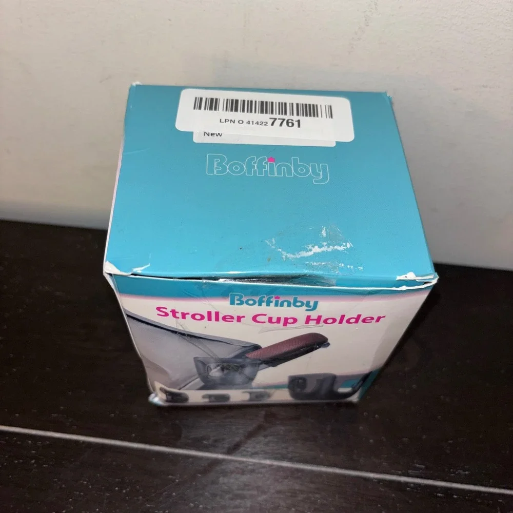 Boffinby‎ Stroller Cup Holder | Universal Mount | Clip On Drink Holder | New
